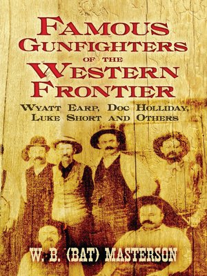 cover image of Famous Gunfighters of the Western Frontier
